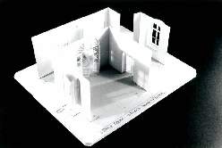 Alex Gourlay's model for Ismini's House on Rhodes