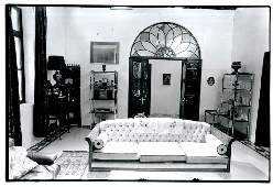 The set for Ismini's House on Rhodes