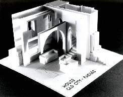 Alex Gourlay's model of Tierney's House on Rhodes