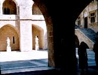 Palace of the Grand Master - courtyard interior